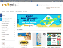 Tablet Screenshot of craftgully.com